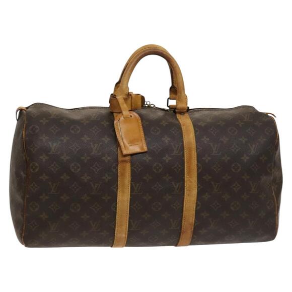 LOUIS VUITTON Monogram Keepall 50 Boston Bag M41426 - Picture 1 of 16